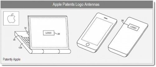 cover logo antennas patent apple